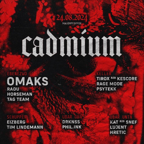 TiroX B2B Kescore live@Cadmium MP 24.08.2024