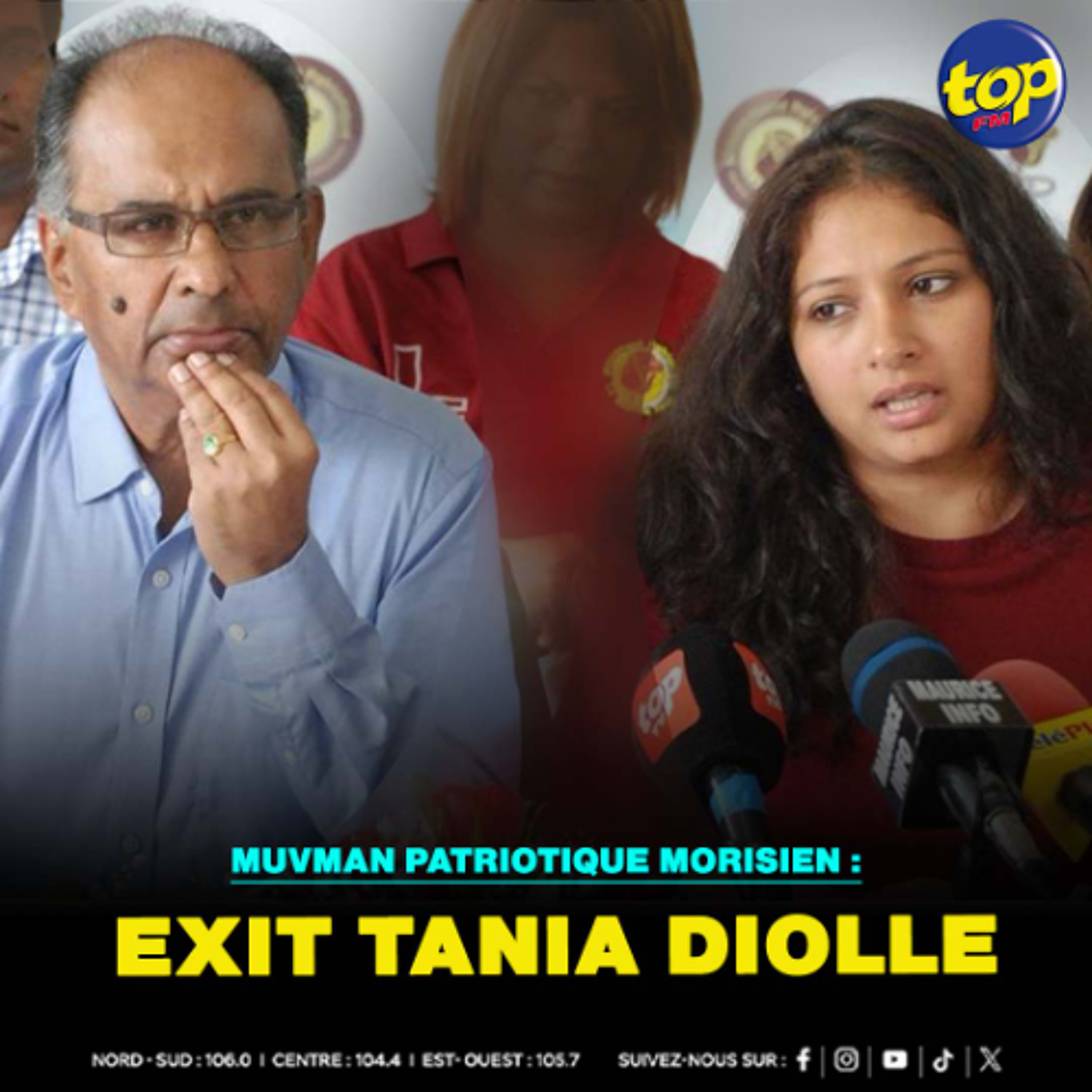 Muvman Patriotique Morisien (MPM): Exit Tania Diolle