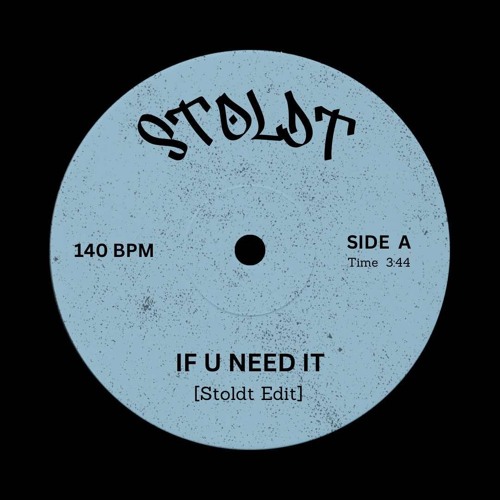 Sammy Virji - If U Need It (Stoldt Edit) [FREE DOWNLOAD]