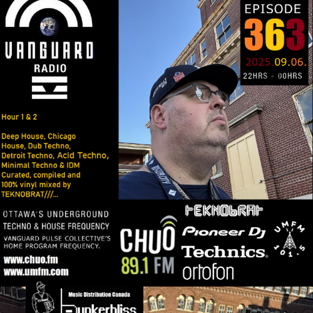 Stream TEKNOBRAT on Episode 363 of Vanguard Pulse Radio