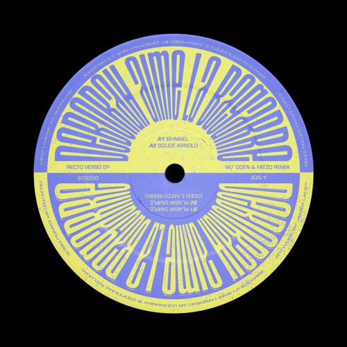 [DSD035] Deborah Aime La Bagarre - Recto Verso EP (Includes remix from Oden & Fatzo)