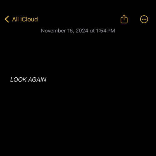 LOOK AGAIN