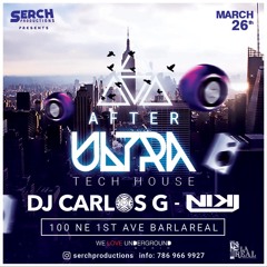 LIVE @ SERCH PRODUCTION. MARCH 26 - 22  - WLUM