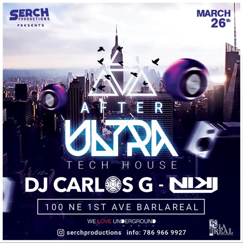 LIVE @ SERCH PRODUCTION. MARCH 26 - 22  - WLUM