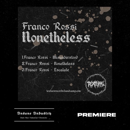 𝐏𝐑𝐄𝐌𝐈𝐄𝐑𝐄 | Franco Rossi - Nonetheless [TXT0003]