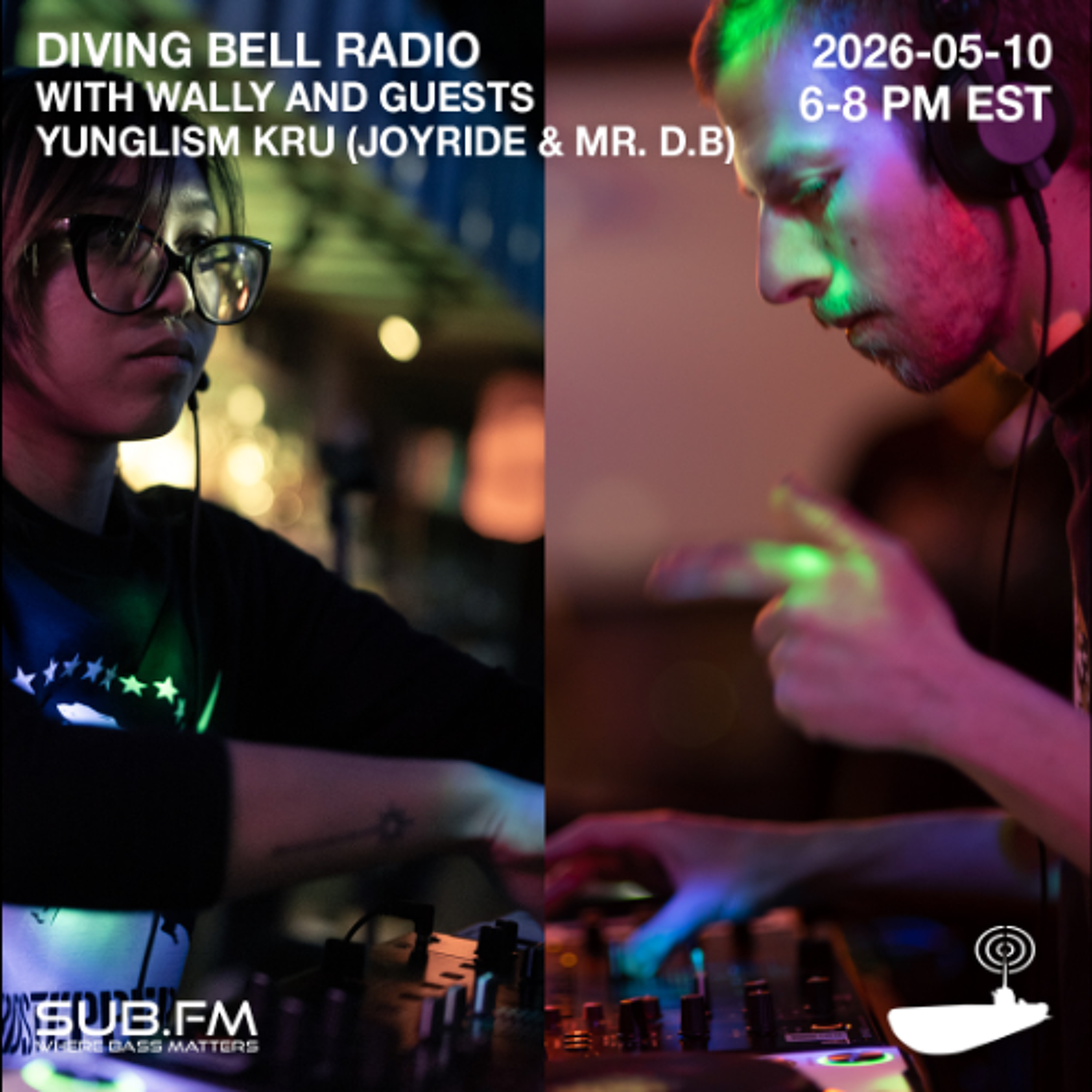 Diving Bell Radio with guest Yunglism Kru - 10 May 2026 episode artwork