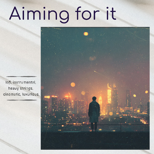 Aiming for it
