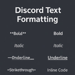 Why Discord Text Formatting Matters