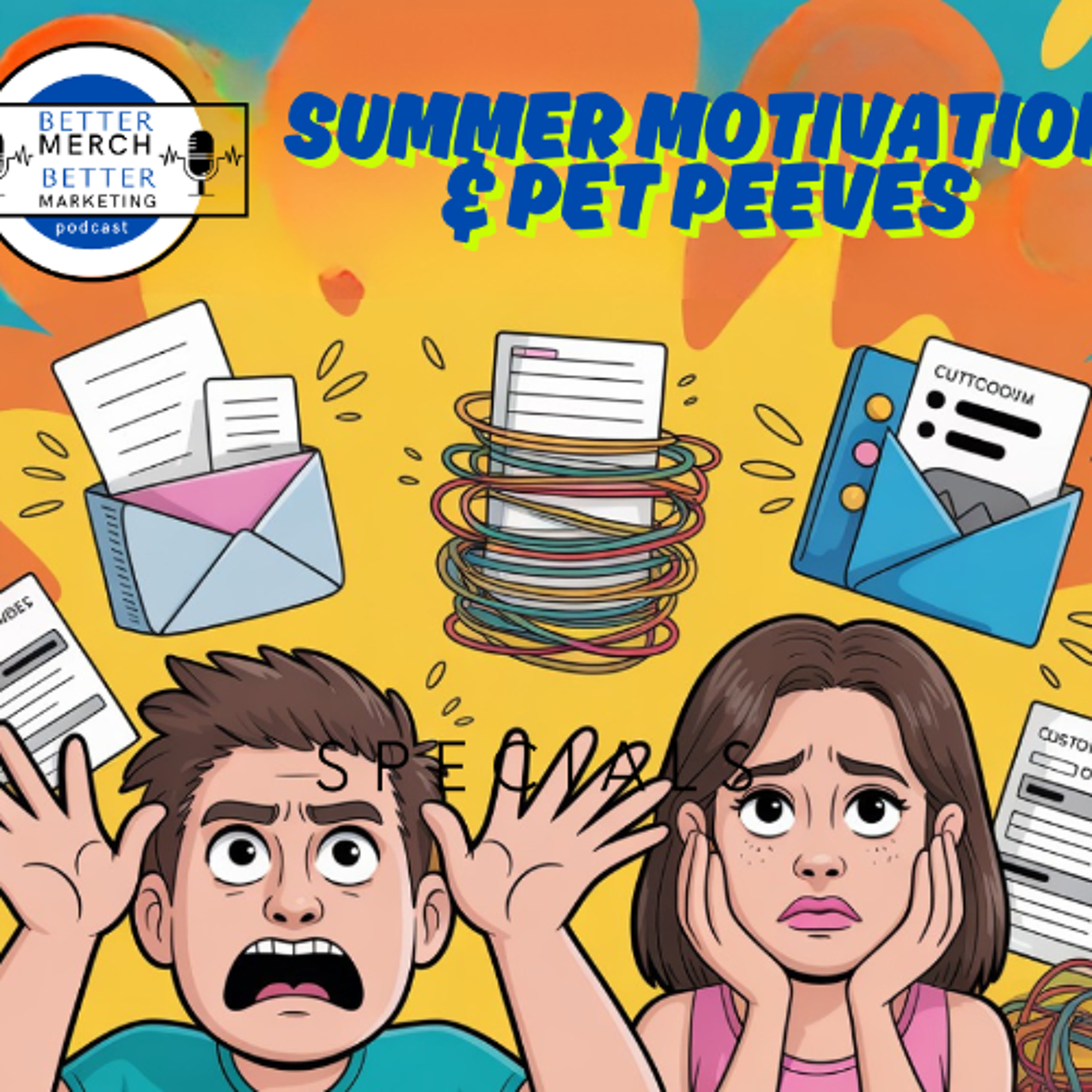 Better Merch...Better Marketing: Summer Motivation and Pet Peeves episode artwork