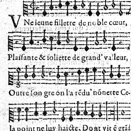 Une Jeune Fillette - Eustache Du Caurroy (1549-1609)- Piano Version