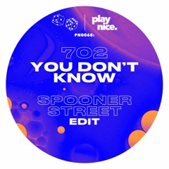 PN0068- 702 - You Don't Know (Spooner Street Edit)