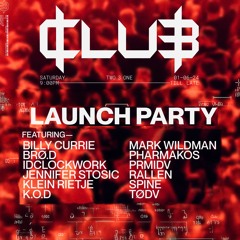 CLUB BPM LAUNCH 1/06/24 IDCLOCKWORK