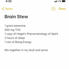 Brain Stew