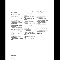 Psalm 30
