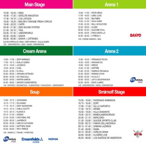 Sasha B2B Hernan Cattaneo - Creamfields - Autodromo de Buenos Aires, Argentina - 11-11-06