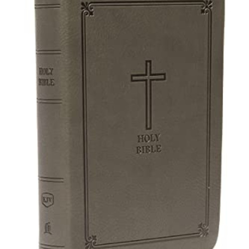 [View] EPUB 📒 KJV, Reference Bible, Compact, Larger Print, Leathersoft, Black, Red L