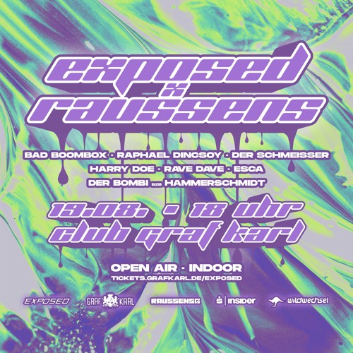 Hammerschmidt B2B Der Bombi @ Exposed X Raussens - Graf Karl Kassel - 160bpm