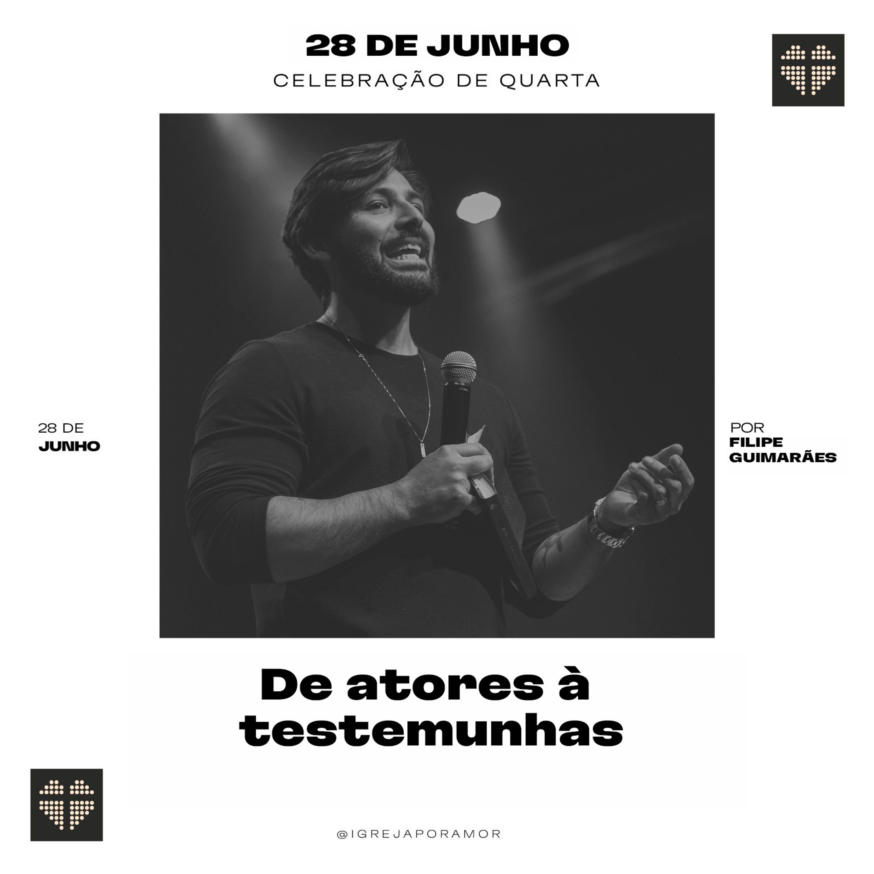 Discipulado (#06) - De Atores à Testemunhas | Filipe Guimarães | 28 de Junho de 2023 episode artwork