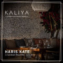Haris Kate - Sundown Ritual Mix at Kaliya Santorini - June 25