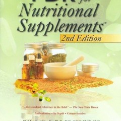 [READ] [KINDLE PDF EBOOK EPUB] PDR for Nutritional Supplements by  Sheldon Saul Hendl