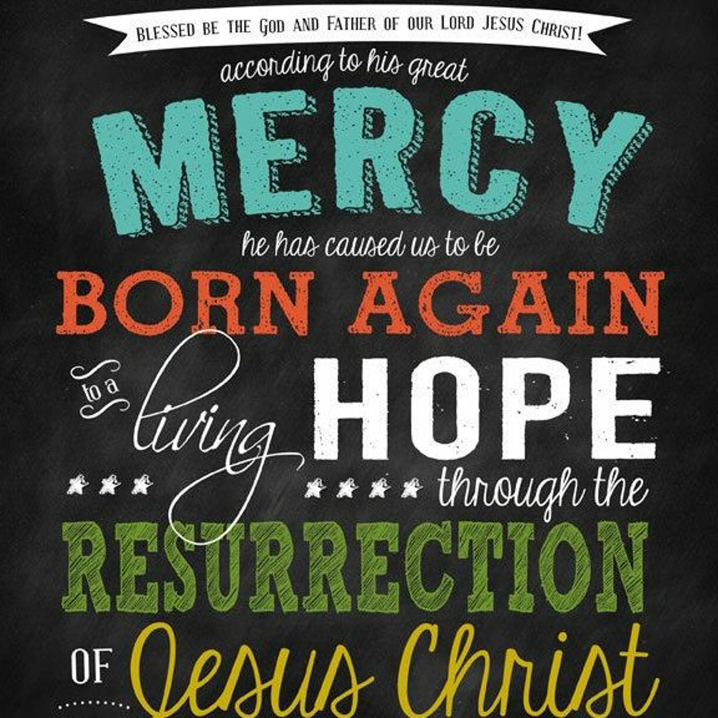 1 Peter 1.3 - 5- - Born Again To A Living Hope episode artwork