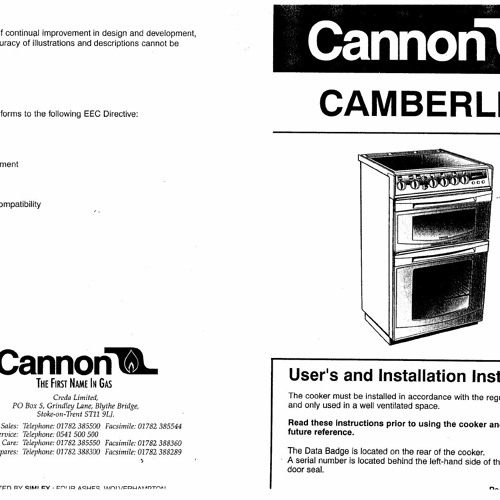 Stream Cambridge Double Oven Manual from RupaVpersne Listen online for free on SoundCloud