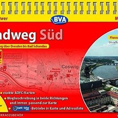 ADFC-Radreiseführer Elberadweg Süd 1:75.000 praktische Spiralbindung. reiß- und wetterfest. GPS-Tr