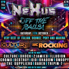 Dj Shadow - Mc’s Vanezy, Ordy, Trinity Nexus Off The Rails 11/10/25