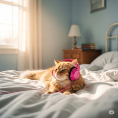 My cat stole my headphones