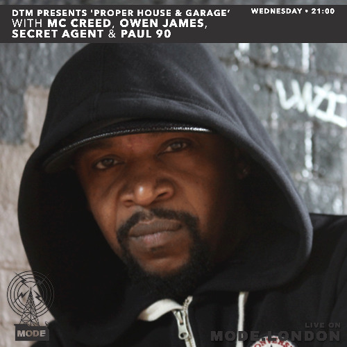 09/07/15 - DTM PRESENTS 'PROPER HOUSE & GARAGE’  WITH MC CREED, OWEN JAMES, SECRET AGENT & PAUL 90