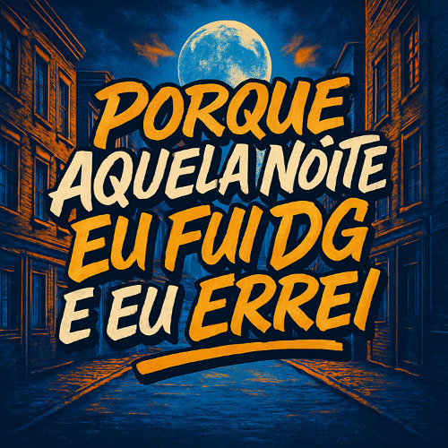 PORQUE AQUELA NOITE EU FUI DG E EU ERREI