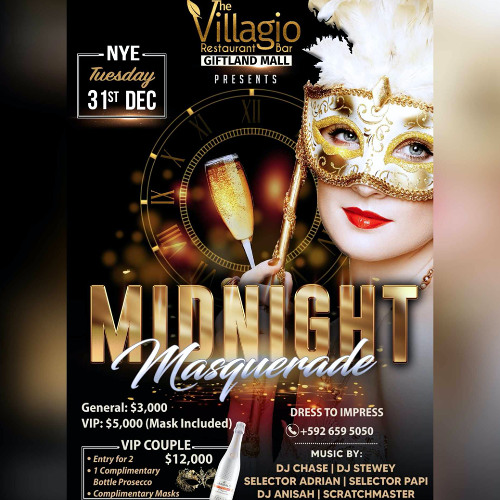 PAPI AND DJ STEWEY LIVE AT MIDNIGHT MASQUERADE Pt1 OLD YEAR NIGHT 2024