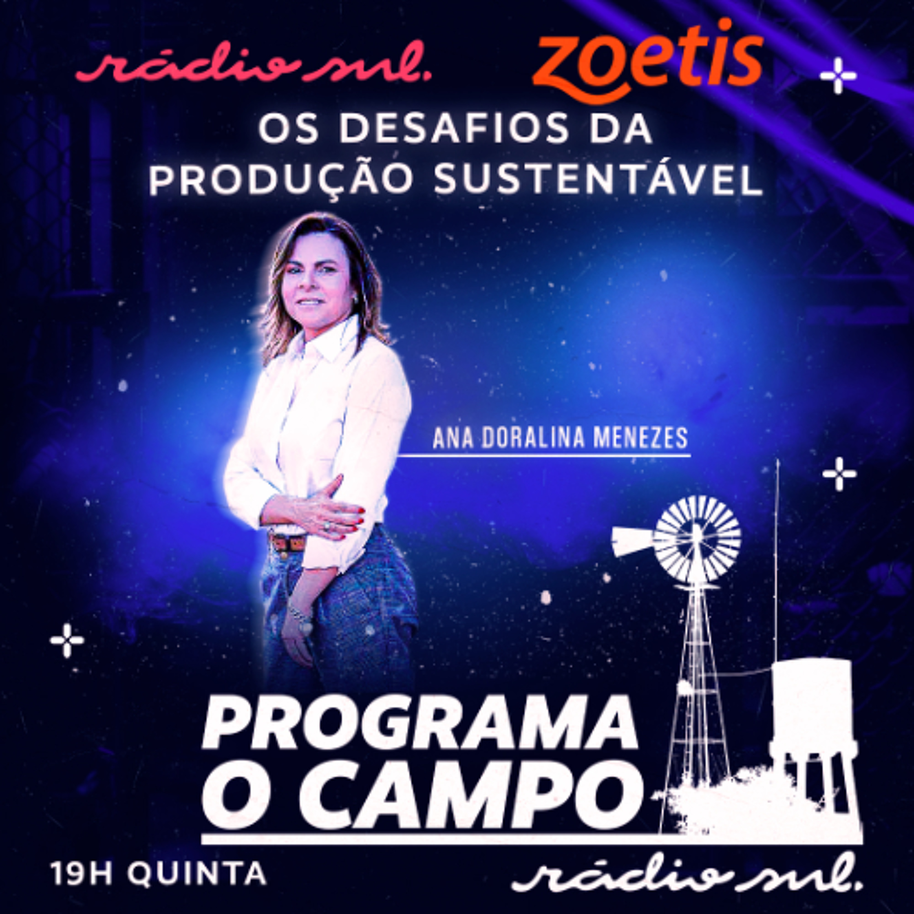 Programa o Campo #9 - Os Desafios da Produção Sustentável com Ana Doralina Menezes episode artwork
