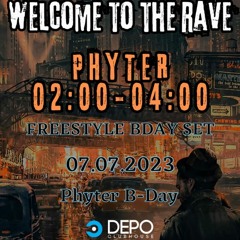 PHYTER @ Depo, Zagreb 7.7.2023 "Welcome to the Rave"