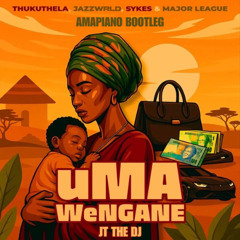 Thukuthela, Jazzworx, Sykes - uMA weNGANE  ft. Major League DJz (JT THE DJ Amapiano Bootleg)