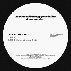 So Durand - FP040 | Premiere