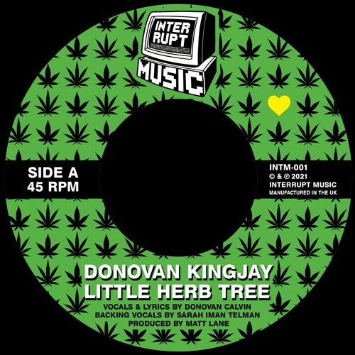 INTM-001 Donovan Kingjay - Little Herb Tree / Interrupt - Little Herb Dub (7" Vinyl)