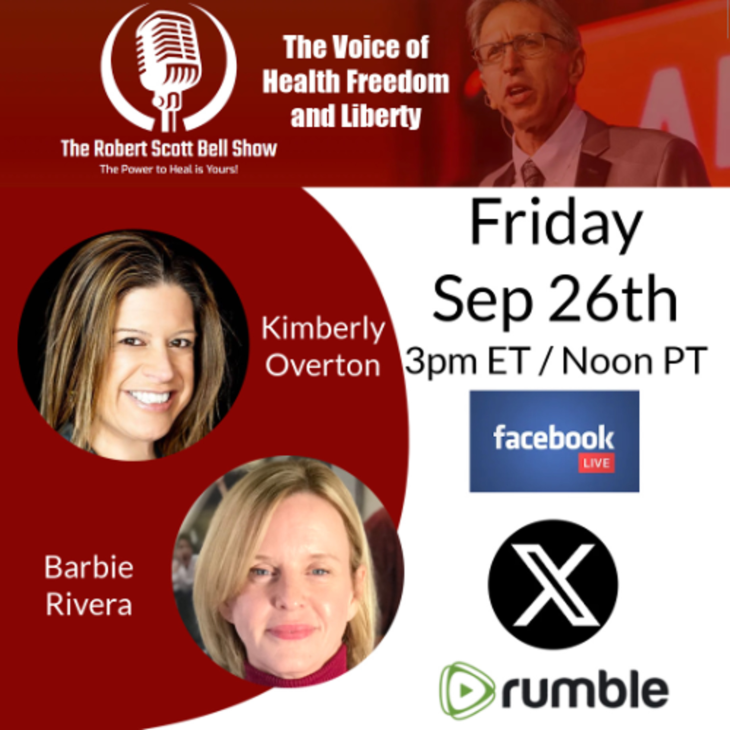 RFK Jr. Impeachment, Kimberly Overton, Nurse Revolution, Barbie Rivera, School Drugging Exposed, Nux Vomica - The RSB Show 9-26-25