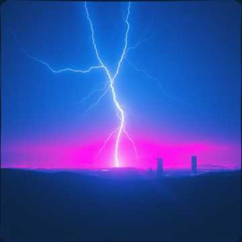 The moment the lightning strikes