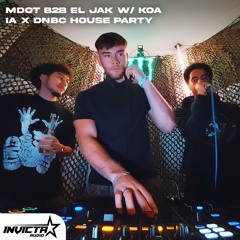 Mdot b2b EL Jak w/ KOA | IA x DNBC House Party [Rewind 037]