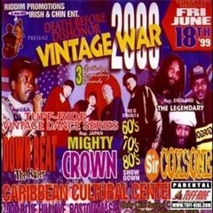 Mighty Crown Vs Coxsone Vs Downbeat 6/99 (Vintage War) Boston