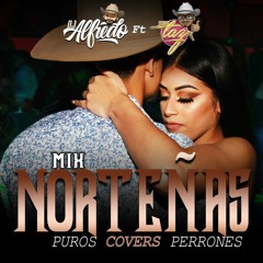 Mix NORTENAS Puros COVERS PERRONES Dj Alfredo Ft Dj Taz