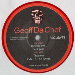 Geoff Da Chef - A1 -  Incomplete...