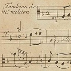 Broderies sur le Tombeau De Monsieur Meliton - Marin Marais