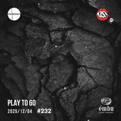 DJ JONNESSEY - PLAY TO 60 - #232 (2025 12 04) 122-130 BPM