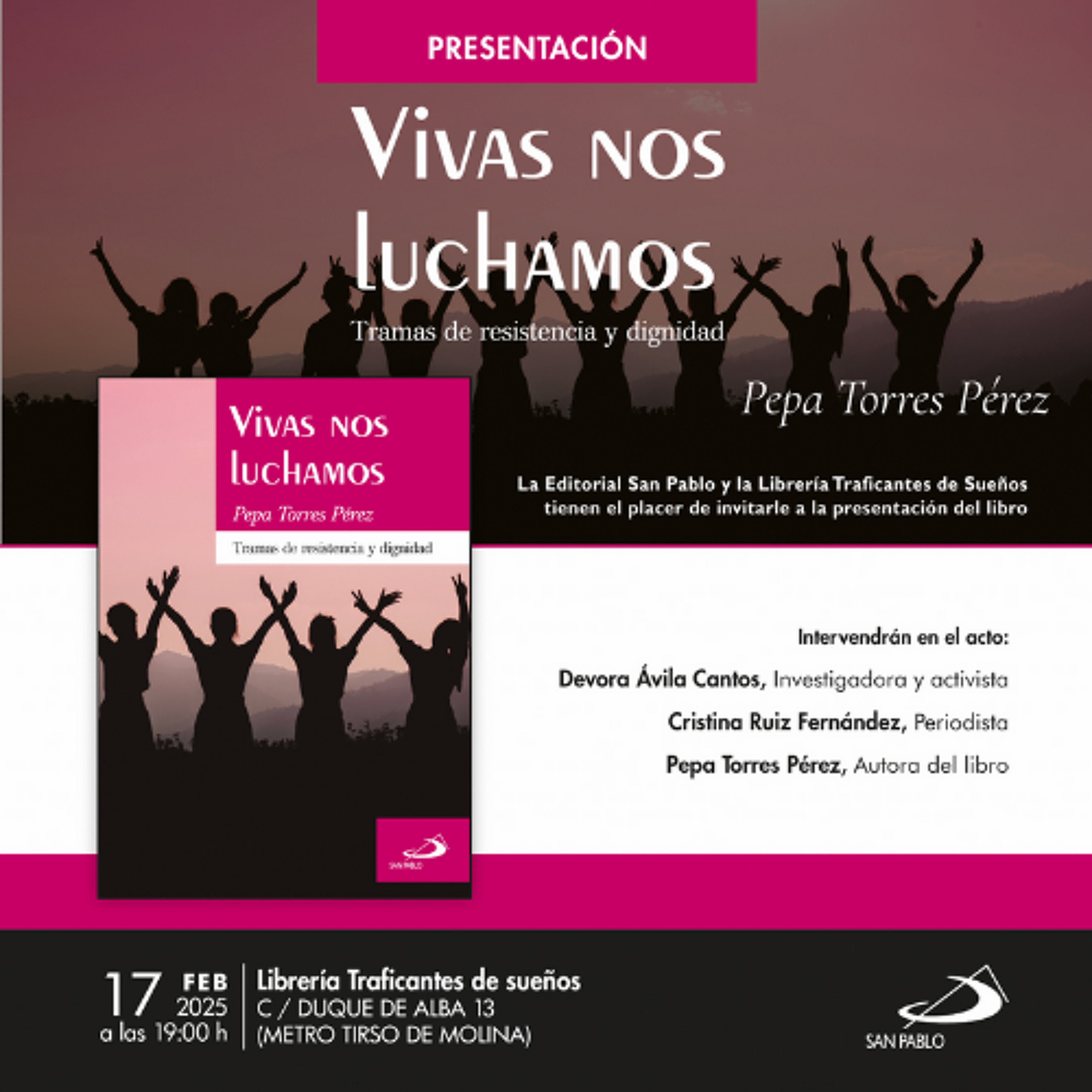Presentación del libro "Vivas nos luchamos. Tramas de resistencia y dignidad" episode artwork