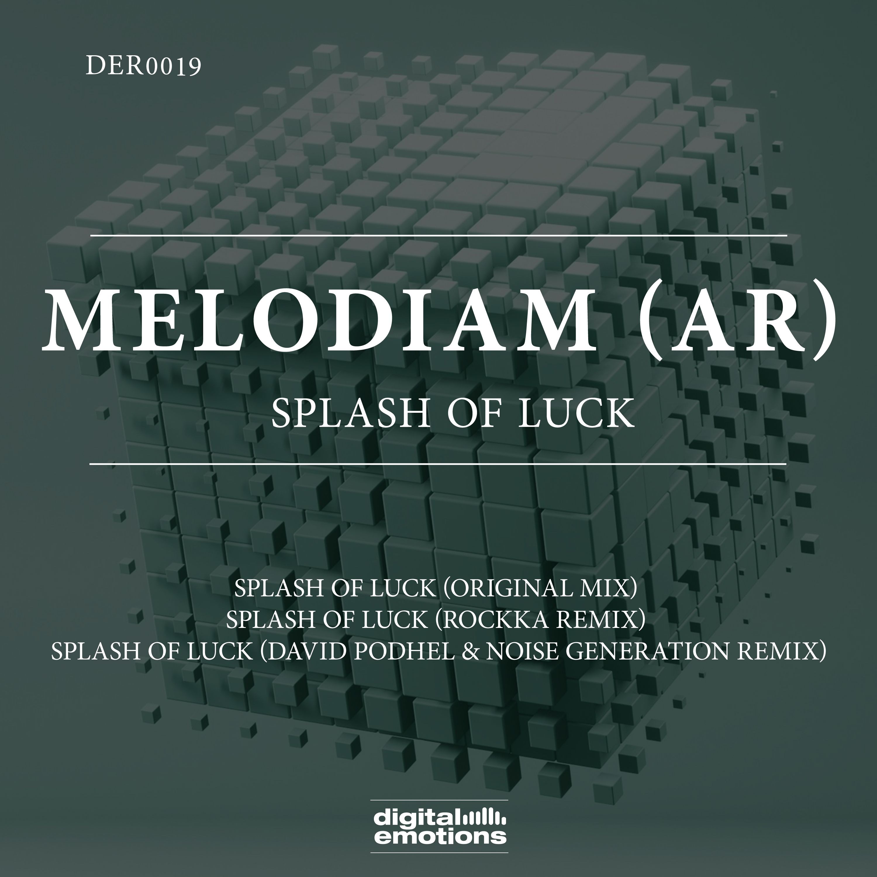 DER0019: Melodiam (AR) - Splash of Luck (David Podhel & Noise Generation Remix) [Digital Emotions] episode artwork