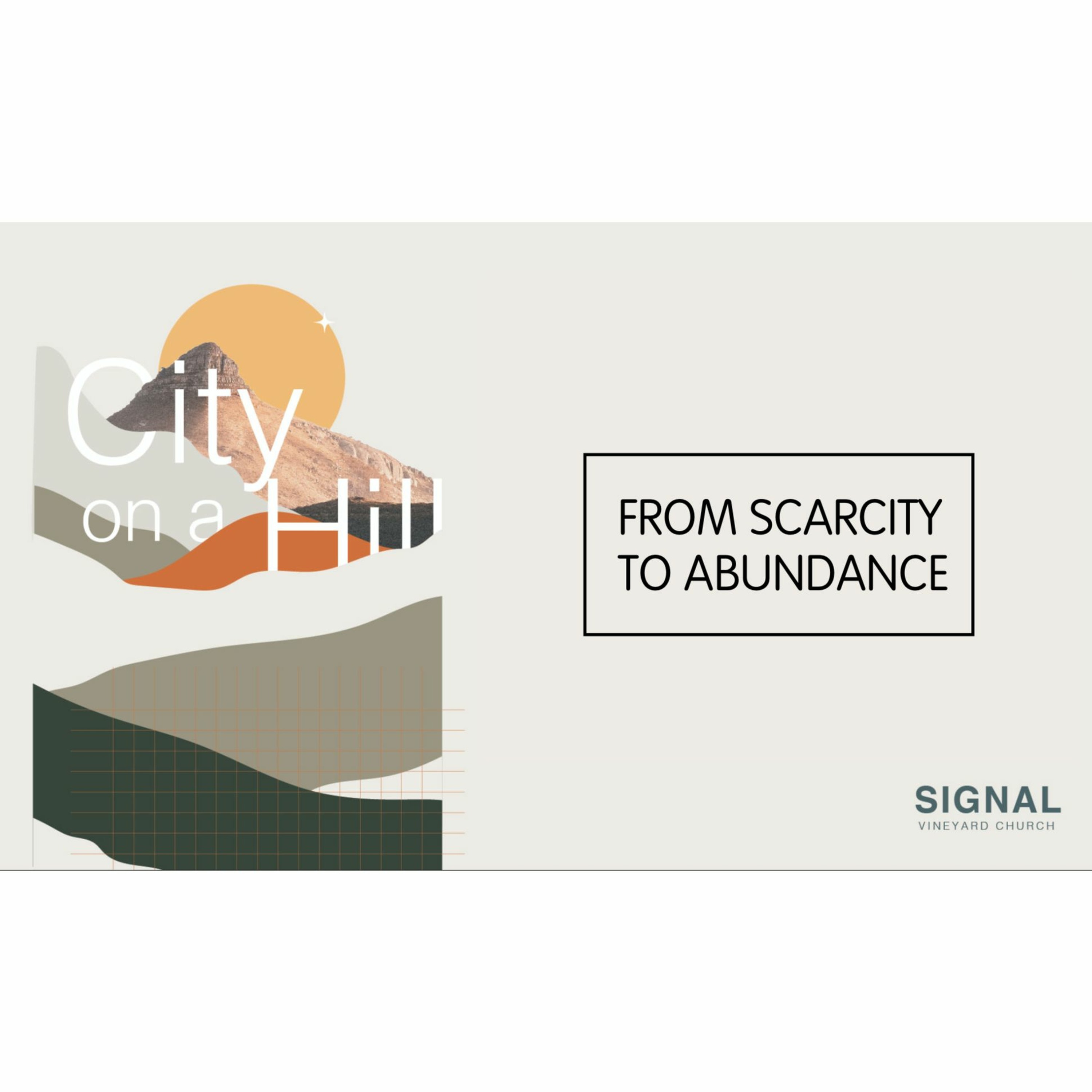 Pete Hughes: Sunday Session 3:  From Scarcity to Abundance episode artwork