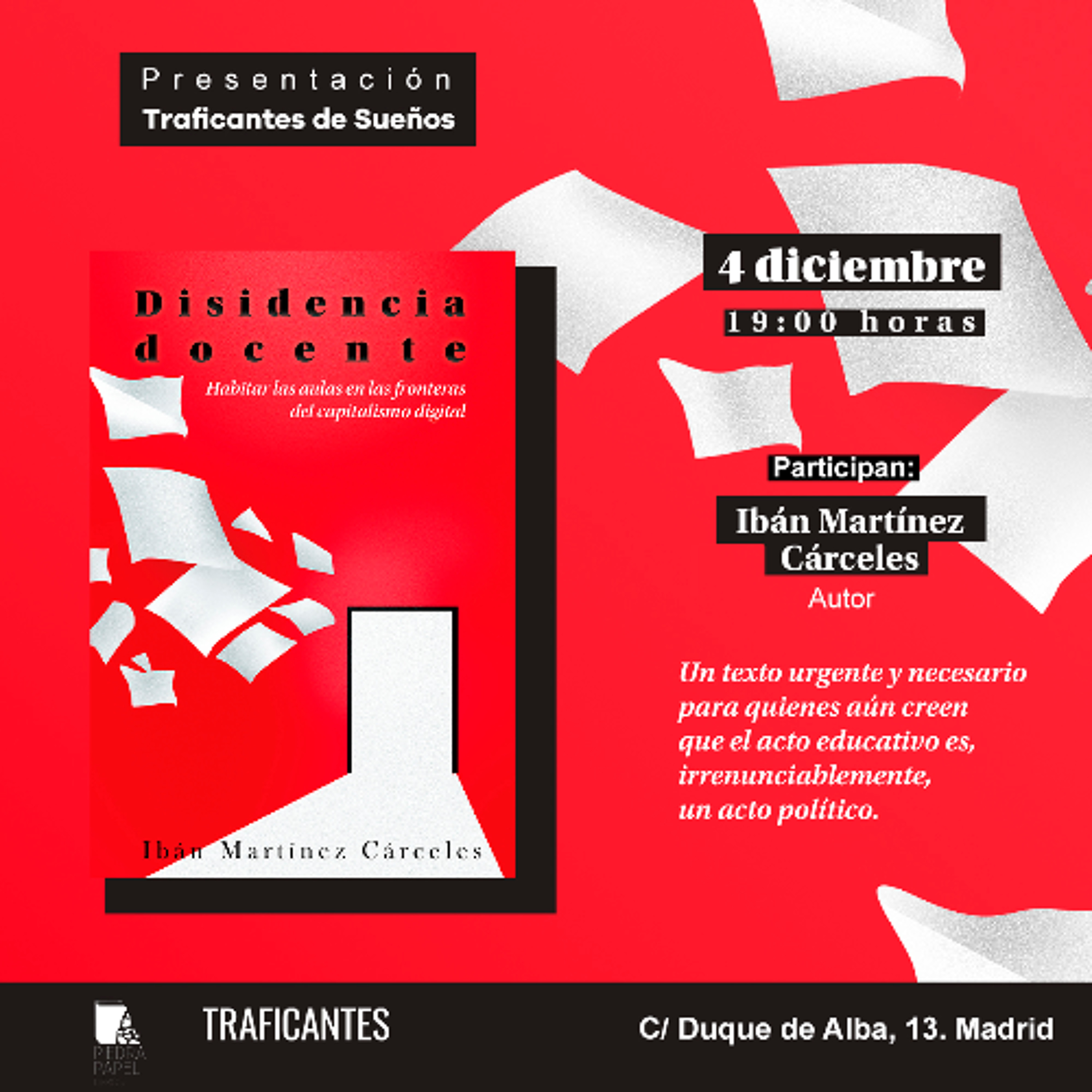 Presentación del libro Disidencia docente episode artwork