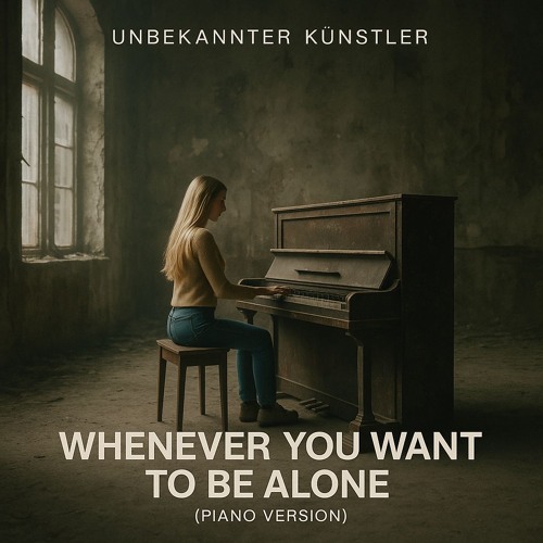 Whenever You Want to Be Alone (Piano Version)